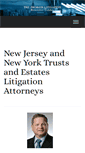 Mobile Screenshot of newjerseyprobatelitigation.com